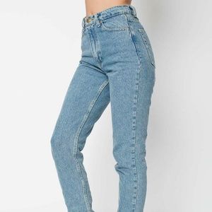 American Apparel High-Waist Jeans